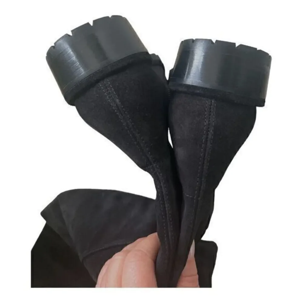 Stuart Weitzman NWOB Amber Suede Over The Knee‎ Boots Size 8.5  Black